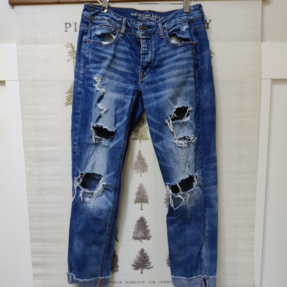 American Eagle Tomgirl Jeans - 4